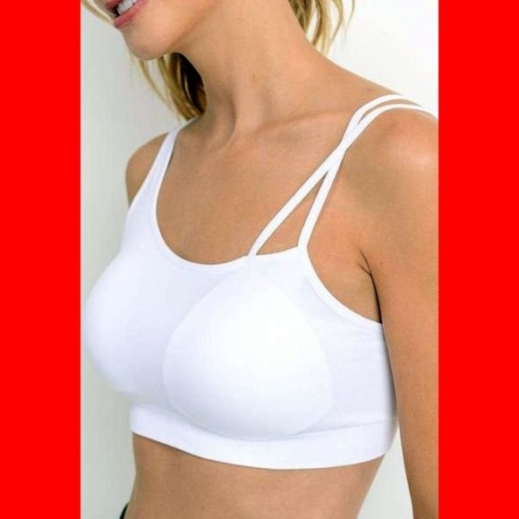 Mono B Other - Contrast Strap Seamless Sports Bra